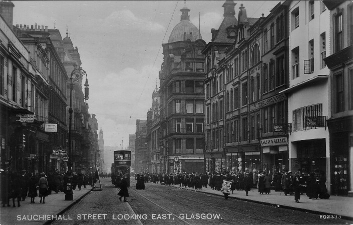 Sauchiehall Street Looking East, Glasgow, EAS 2