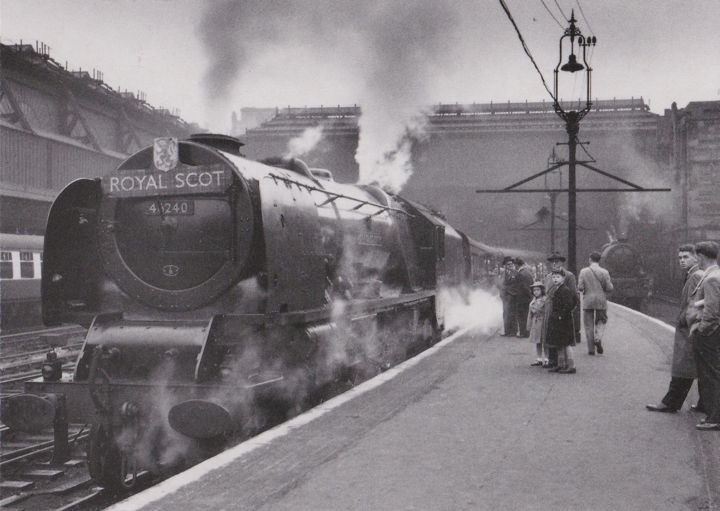 Details about   1956 Fascimilie Stirling Passenger Railway Engine Workings Scottish Region 